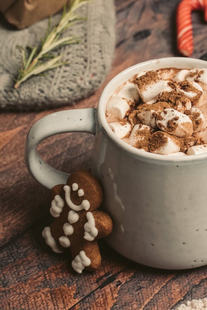 white ceramic mug with coffee