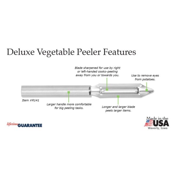 Rada Deluxe Vegetable Peeler - Image 3