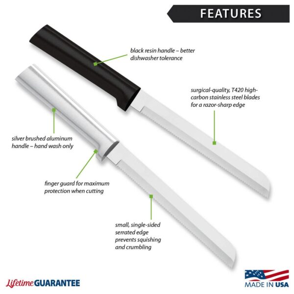 Rada 6" Bread Knife - Image 4