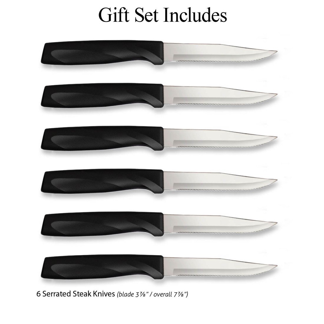 Rada Anthem Wave Serrated Steak Knife Set - Image 2