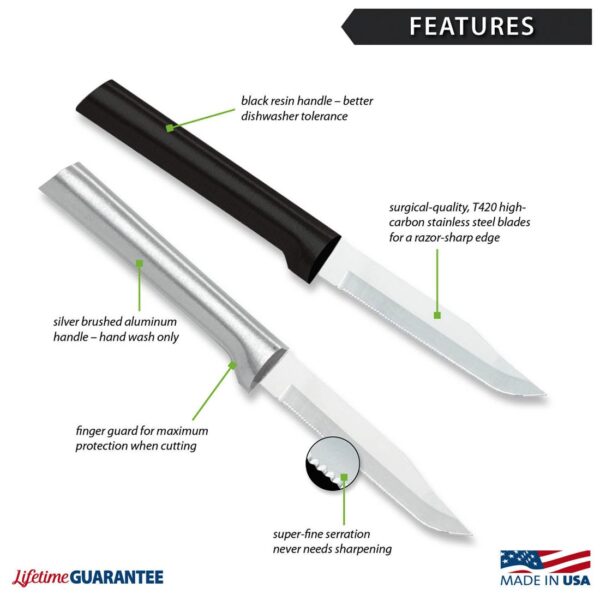 Rada Serrated Regular Paring Knife - Image 4