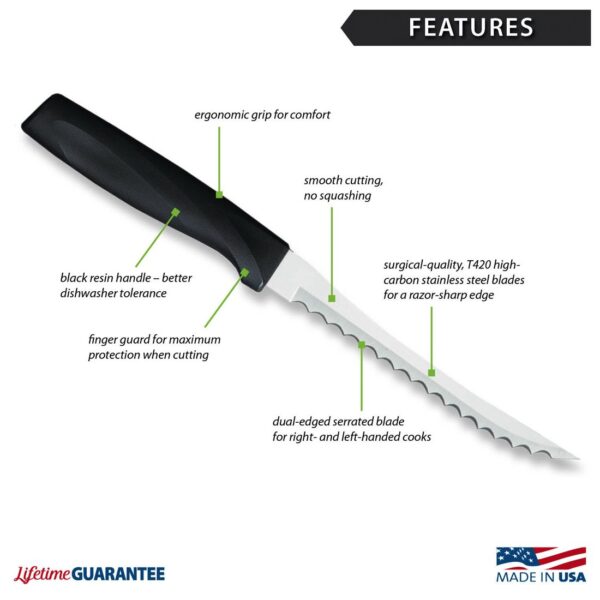 Rada Anthem Wave Tomato Slicer Knife - Image 2