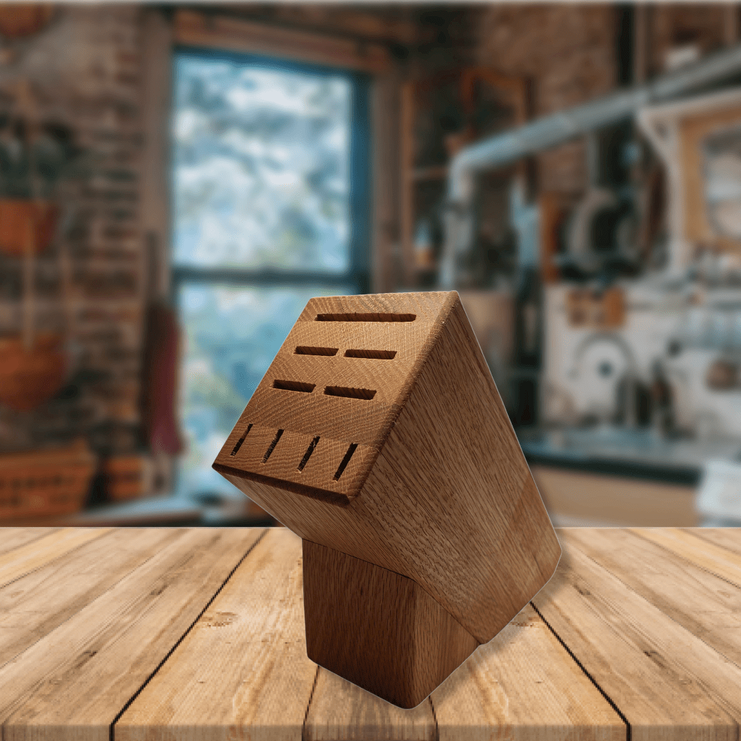 Little Foot - Oak Knife Block