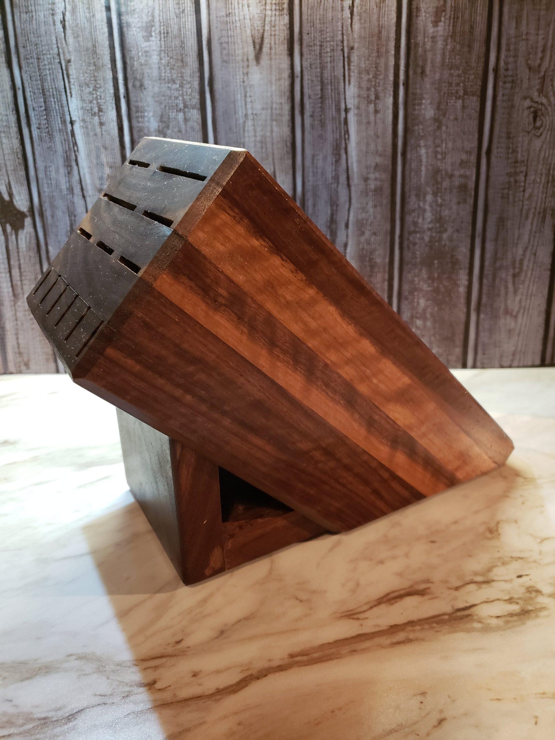 Essential Walnut Knife Block - Image 2